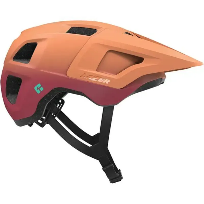 Lazer Finch KinetiCore Youth MTB Helmet - Sedona Red-1