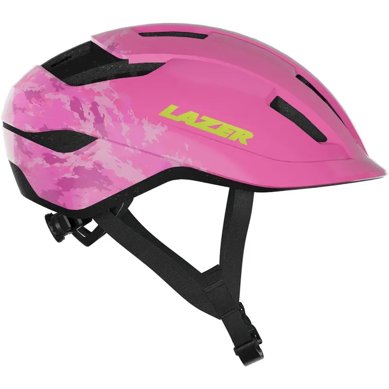 Lazer J1 KinetiCore Youth Helmet - Pink Clouds-1