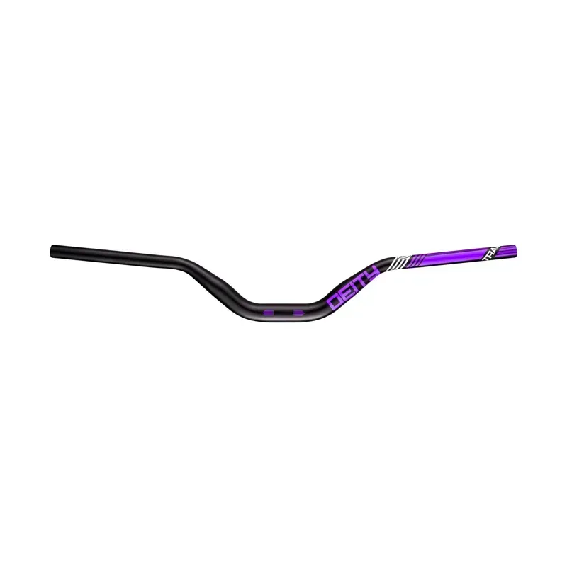 Deity Highside 760 31.8/80mm Bore/Rise 760mm Aluminium Handlebar in Purple