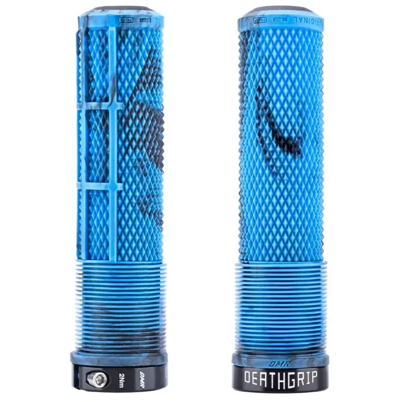 DMR DeathGrip 2 MTB Grips - Marble Blue
