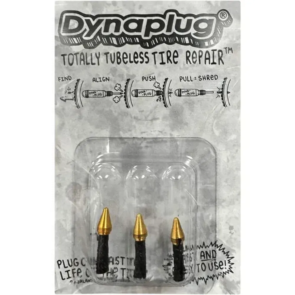 Dynaplug Softnose Plug 3-Pack - Black Gold