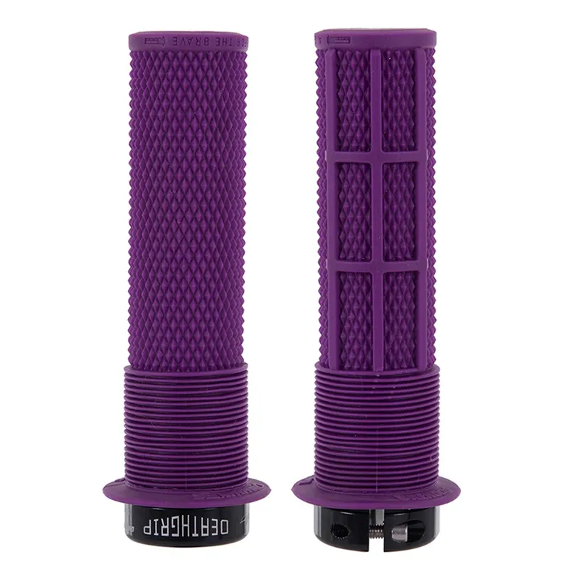 DMR Brendog Deathgrip Flange Thick MTB Grips - Purple