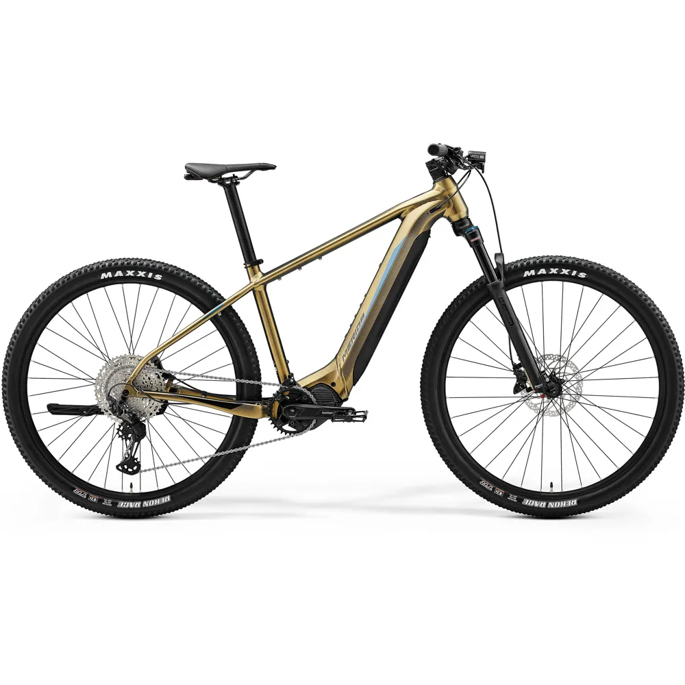 2024 Merida eBig Nine 775 Electric Hardtail Mountain Bike - Gold