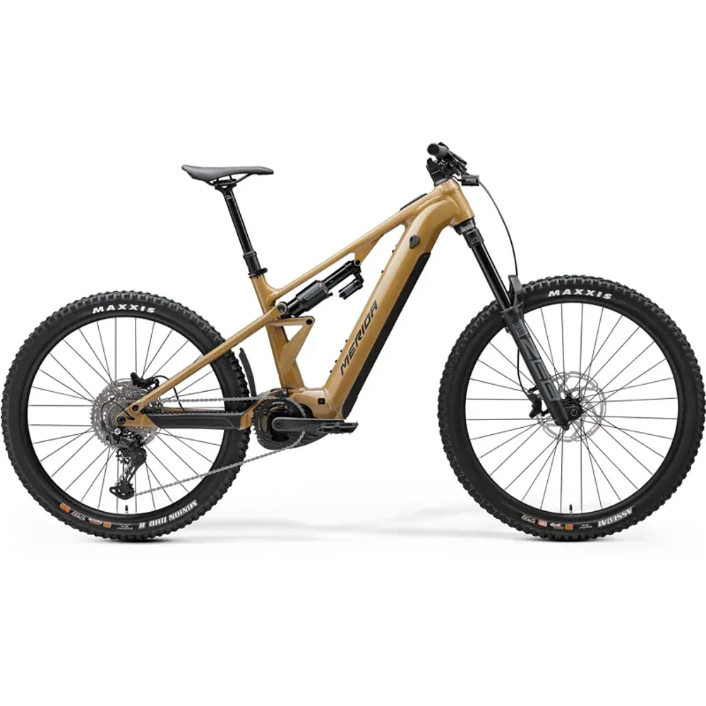 2025 Merida eOne-Eighty 500 Electric Mountain Bike - River Clay