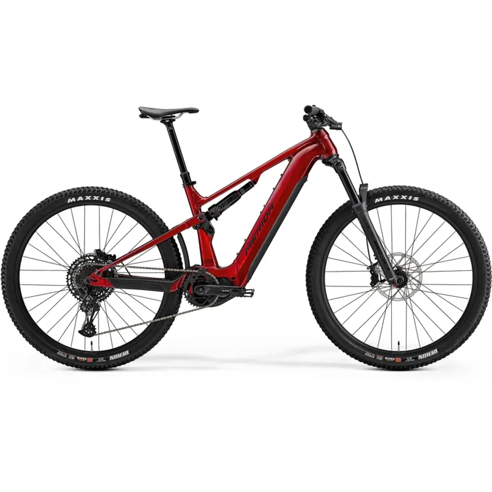 2024 Merida eOne-Forty 675 Electric Mountain Bike - Red Black