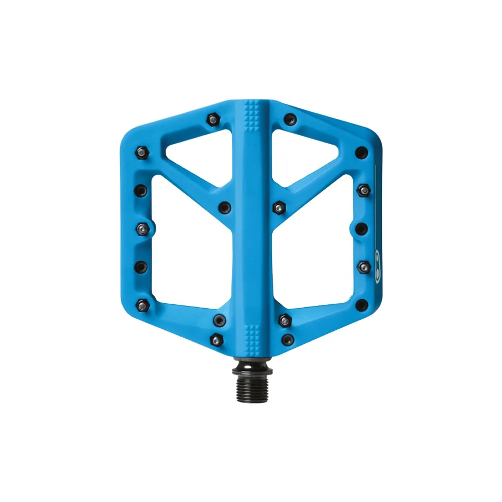 Crank Brothers Stamp 1 Flat Pedals - Blue Turquoise