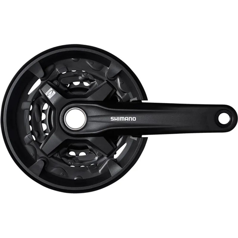 Shimano Altus FC-MT210 2-Piece Chainset 9-Speed - Black-1
