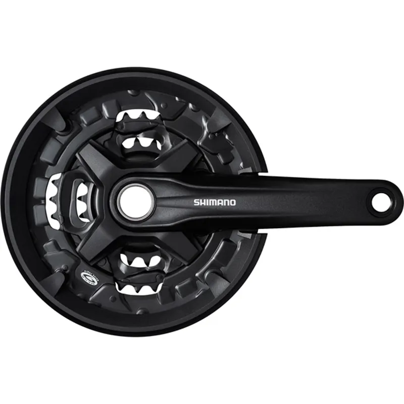 Shimano Altus FC-MT210 2-Piece Chainset 9-Speed - Black-2