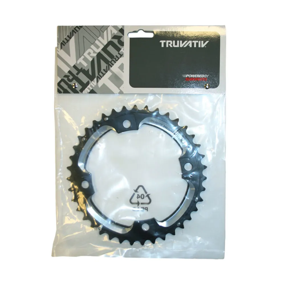 Truvativ 2x10 MTB 39T Chainring 4 Bolt 120 BCD - Black
