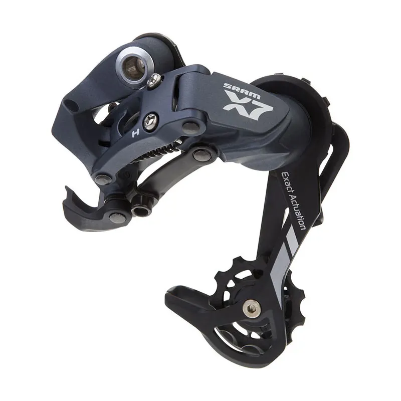Sram X7 Rear Derailleur 9spd Medium Cage Storm Grey - Main Image
