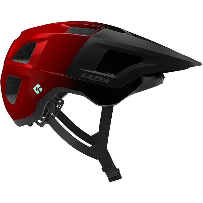 Lazer Lupo KinetiCore Adults MTB Helmet - Red