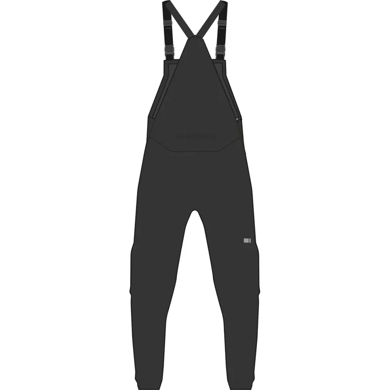 Madison DTE 3-Layer Waterproof Bib Trousers - Black