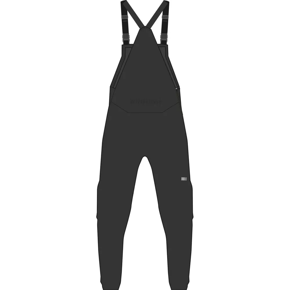 Madison DTE 3-Layer Waterproof Bib Trousers - Black