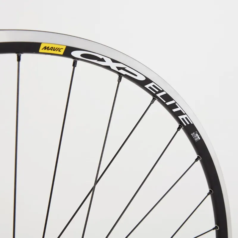 M Part Wheels 700c Road Rear Wheel Mavic CXP Elite Rim - Black-2
