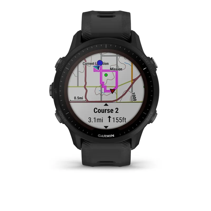 Garmin Forerunner 955 Solar GPS Watch - Black-10