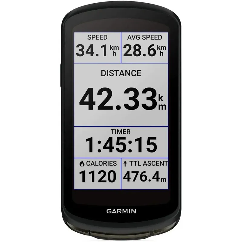 Garmin Edge 1040 Solar GPS Cycling Computer - Black