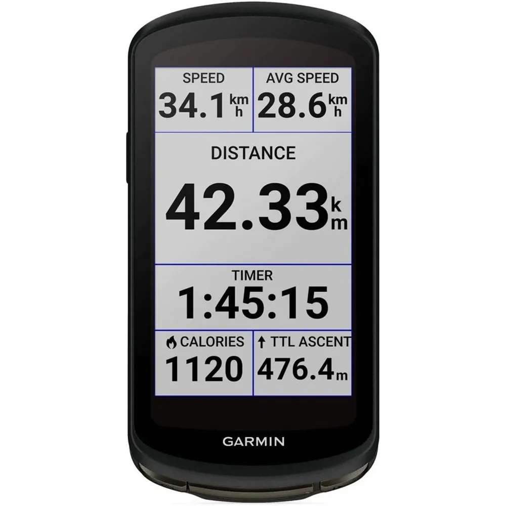 Garmin Edge 1040 Solar GPS Cycling Computer - Black