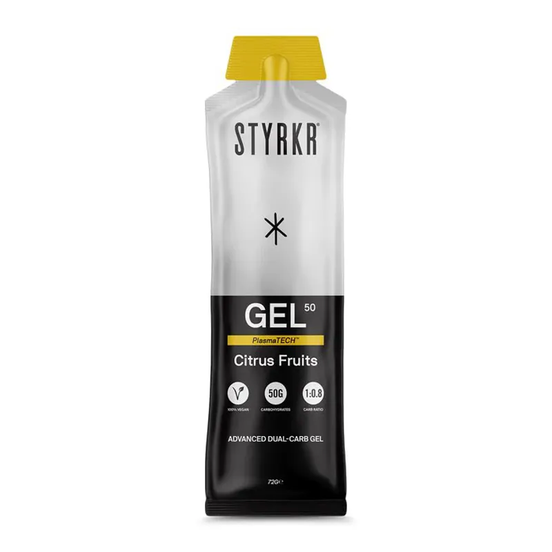 Strykr GEL50 Dual-Carb Energy Gel - Mild Citrus