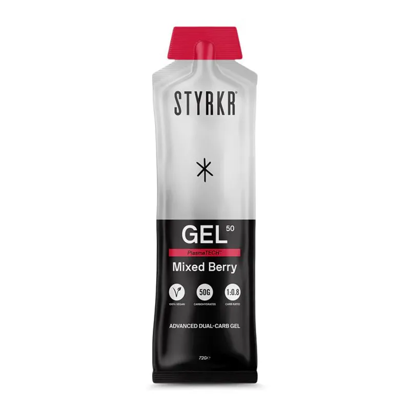 Strykr GEL50 Dual-Carb Energy Gel - Mild Berry