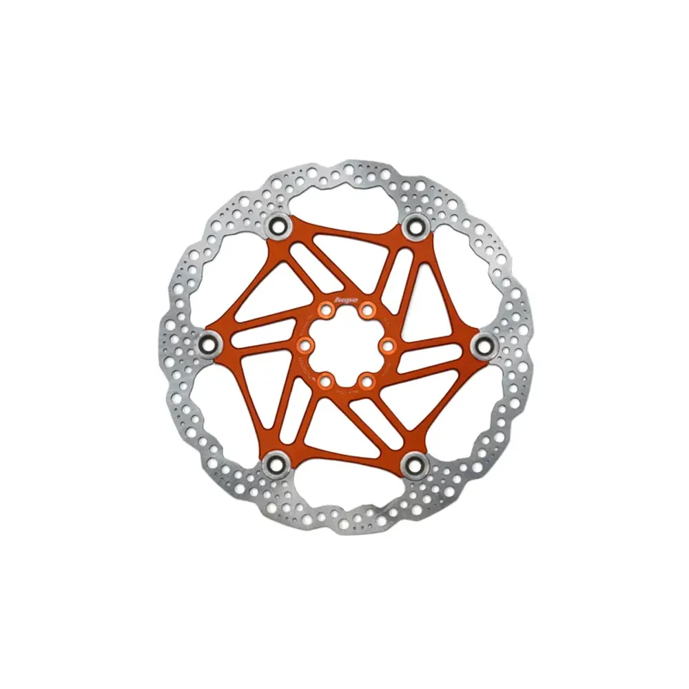 Hope Floating Disc 200mm 6-Bolt Float Rotor in Orange