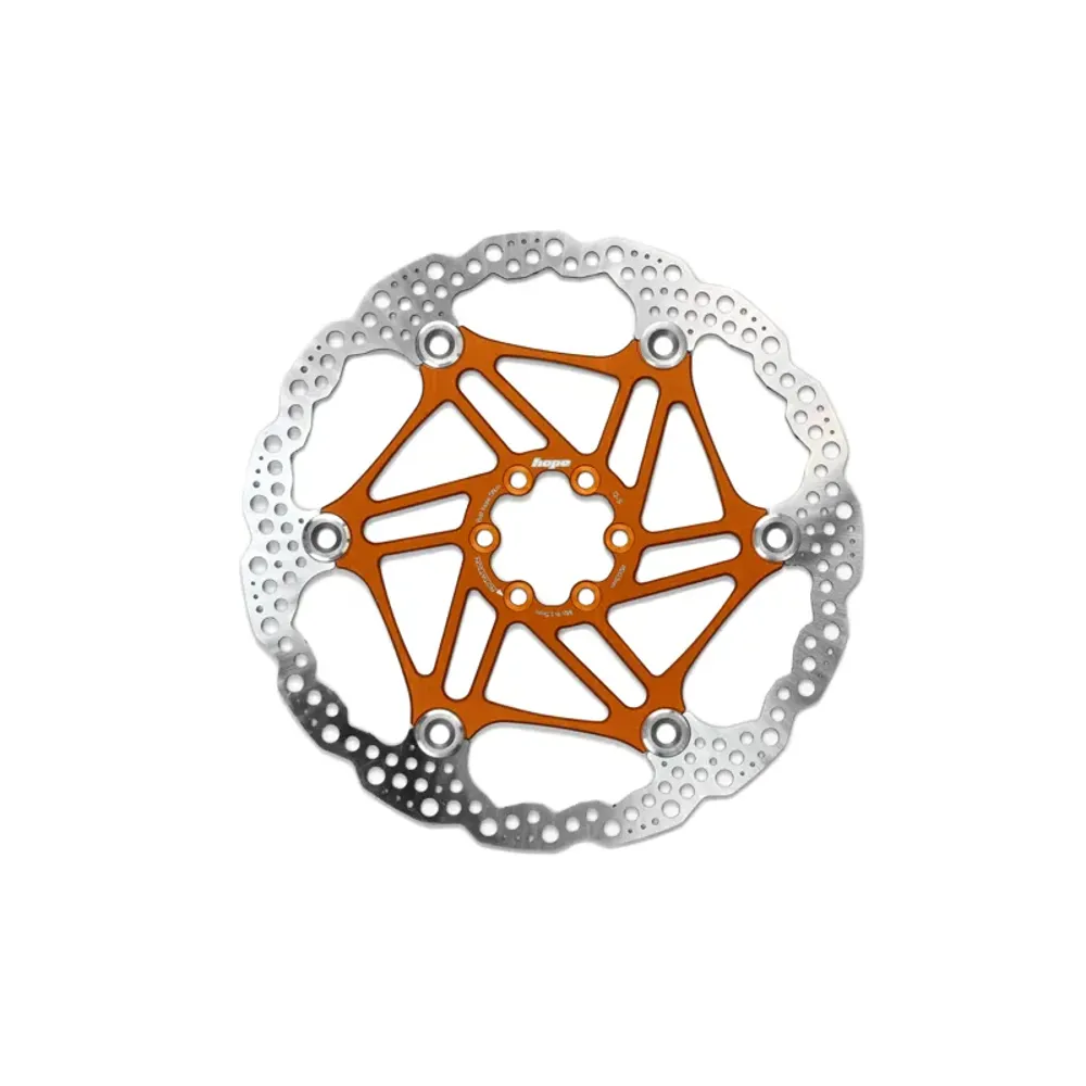 Hope Floating Disc 203mm 6-Bolt Float Rotor in Orange
