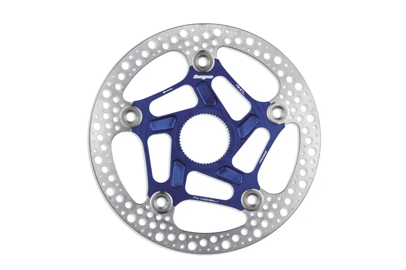Hope RX Centre Lock Disc - 160mm - Blue