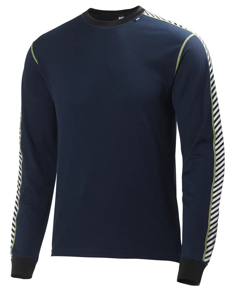 Helly Hansen Dry Stripe Crew Long Sleeved Baselayer-1