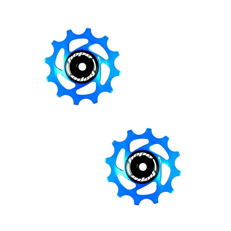 Hope 12 Tooth Jockey Wheels Pair in Blue