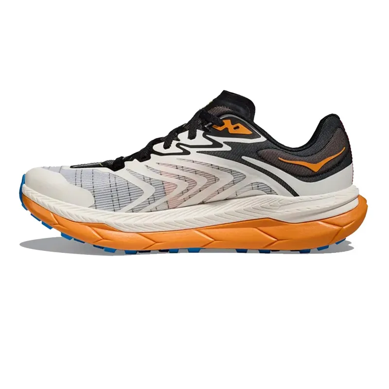 Hoka Tecton X 2 Trail Running Shoes - White Solar Flare-2