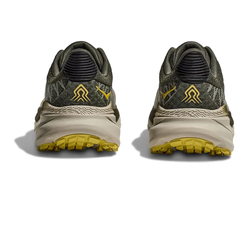 Hoka Challenger 7 Wide All-Terrain Running Shoes - Olive Haze Forest Cover-3