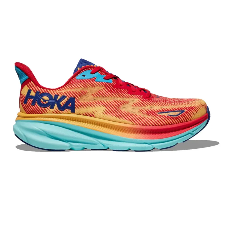Hoka Clifton 9 Road Running Shoes - Cerise Cloudless