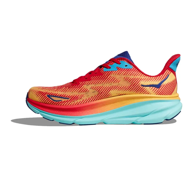 Hoka Clifton 9 Road Running Shoes - Cerise Cloudless-4