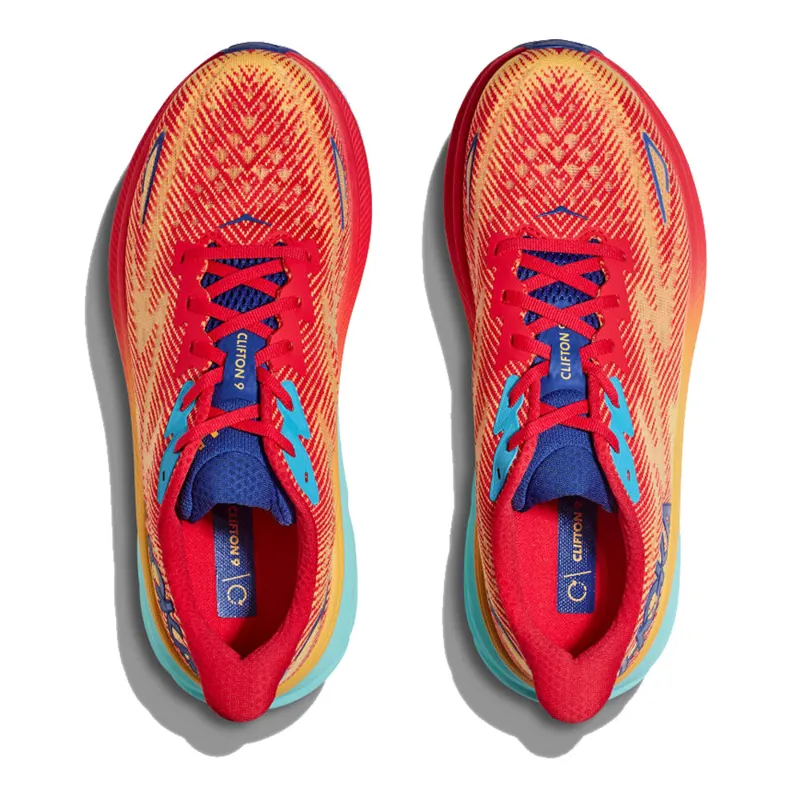 Hoka Clifton 9 Road Running Shoes - Cerise Cloudless-3