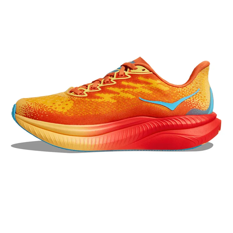Hoka Mach 6 Road Running Shoe - Poppy Squash-2