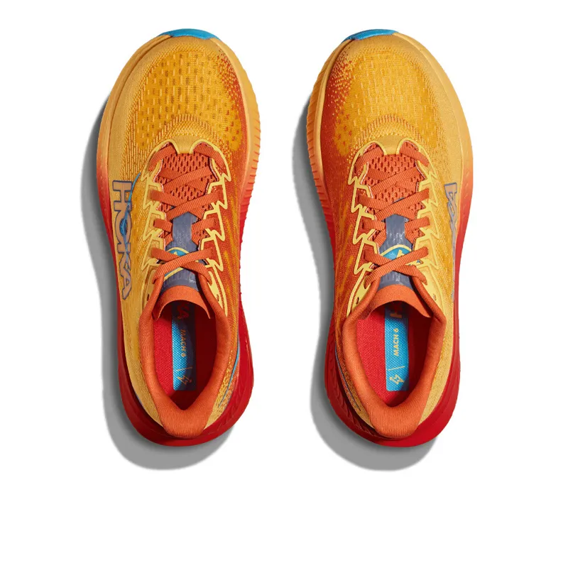 Hoka Mach 6 Road Running Shoe - Poppy Squash-3