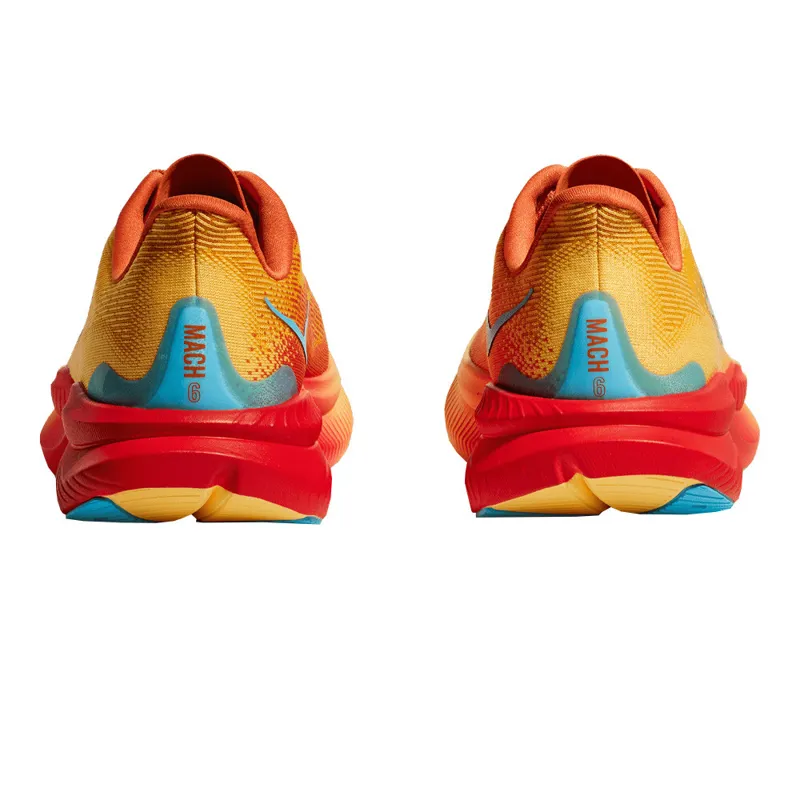 Hoka Mach 6 Road Running Shoe - Poppy Squash-4
