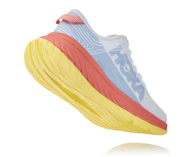 Hoka Carbon X Womens Road Running Shoe - Nimbus Cloud Lantana - 7-1