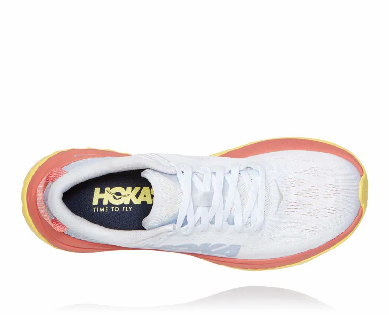 Hoka Carbon X Womens Road Running Shoe - Nimbus Cloud Lantana - 7-3