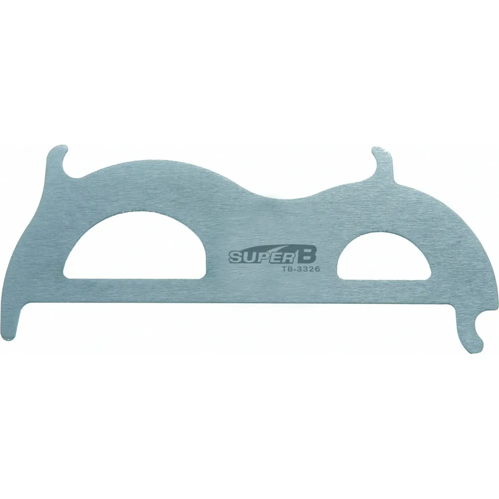Super B TB-3326 2 In 1 Chain Checker And Holder Black one size