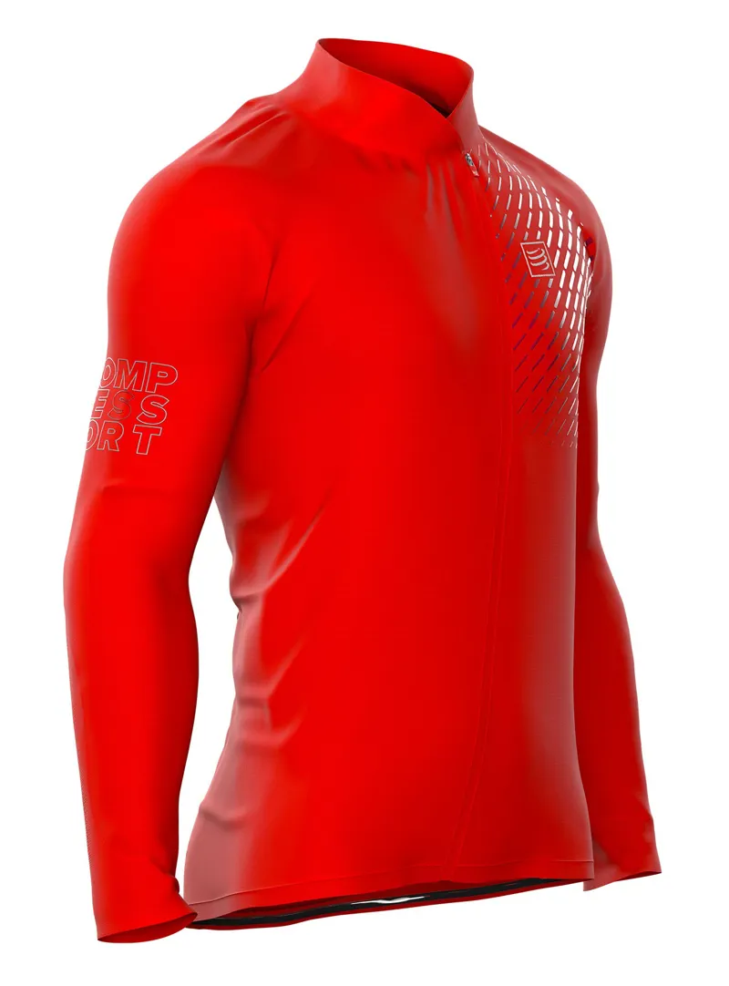 Compressport Hurricane V2 Lightweight Jacket Red Medium