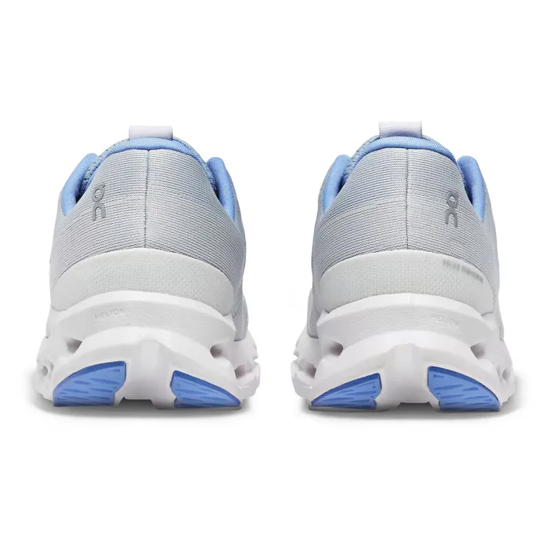 On Cloudsurfer Womens Road Running Shoes - Heather White-3