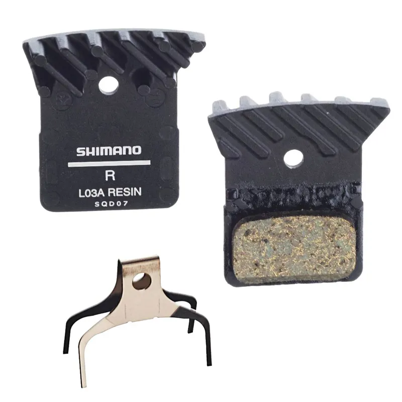 Shimano L05A-RF Alloy Backed With Cooling Fins Resin Brake Pads