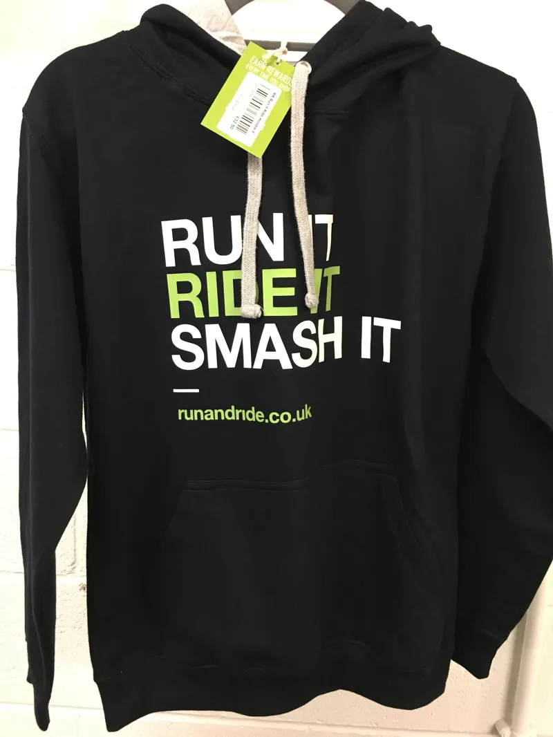 Run And Ride Run It Ride It Ride Hoodie Navy Blue