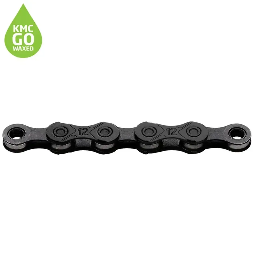 KMC X12 BlackTech Pre-Waxed Chain 126L Black