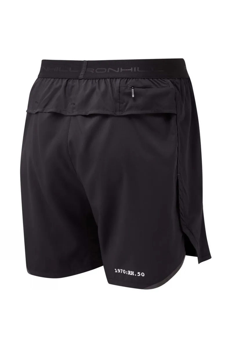 Ronhill Mens Tech Revive 5 inch Shorts - Black-1