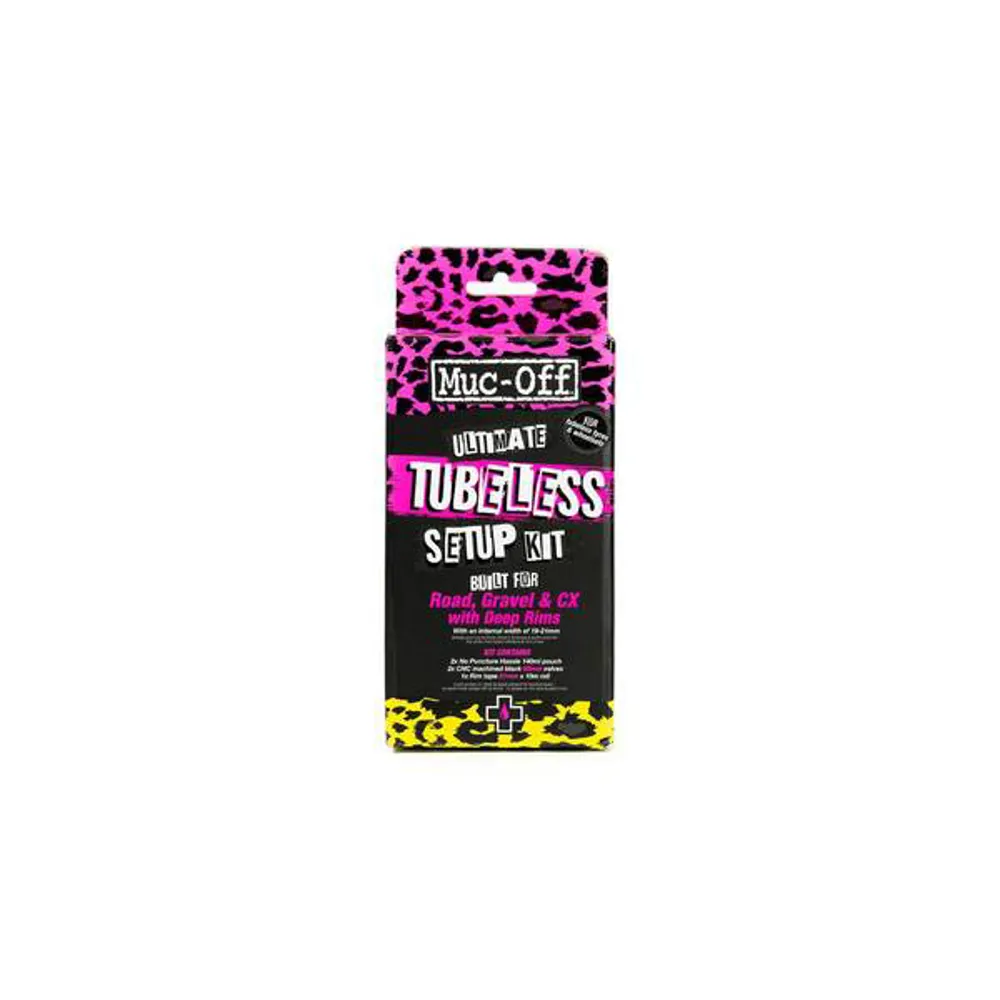 Muc-Off Ultimate Tubeless Road CX Gravel Setup Kit