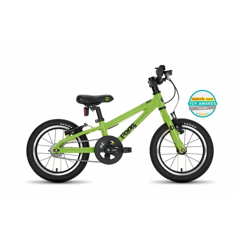 Frog 40 14inch Lightweight Children's Hybrid Bike - Green