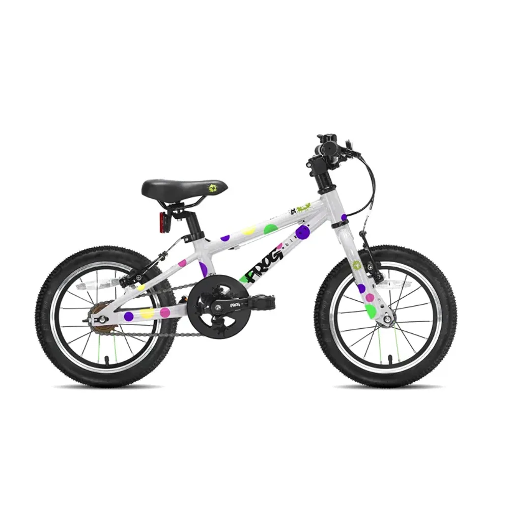 Frog 40 14inch Lightweight Children's Hybrid Bike - Spotty
