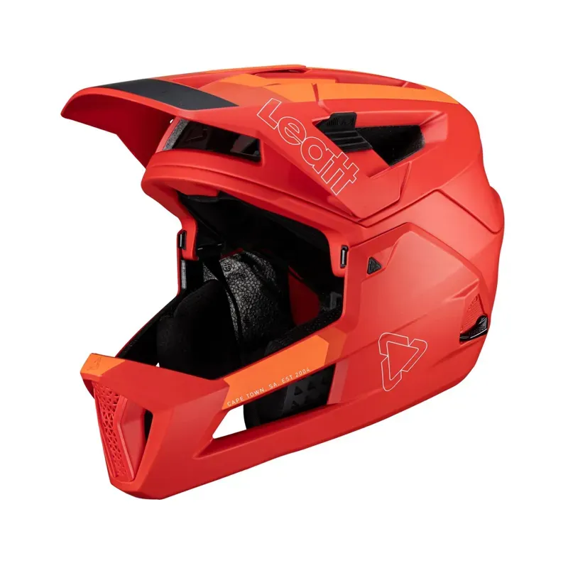 Leatt Enduro 4.0 MTB Full face Helmet - Red