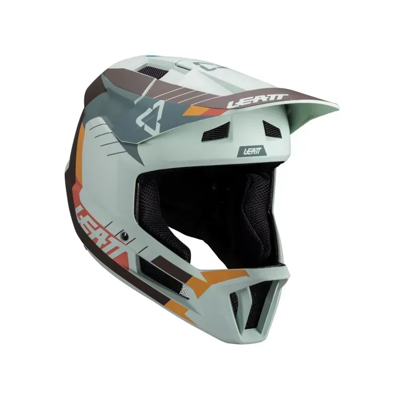 Leatt Gravity 2.0 MTB Full Face Helmet in Mint